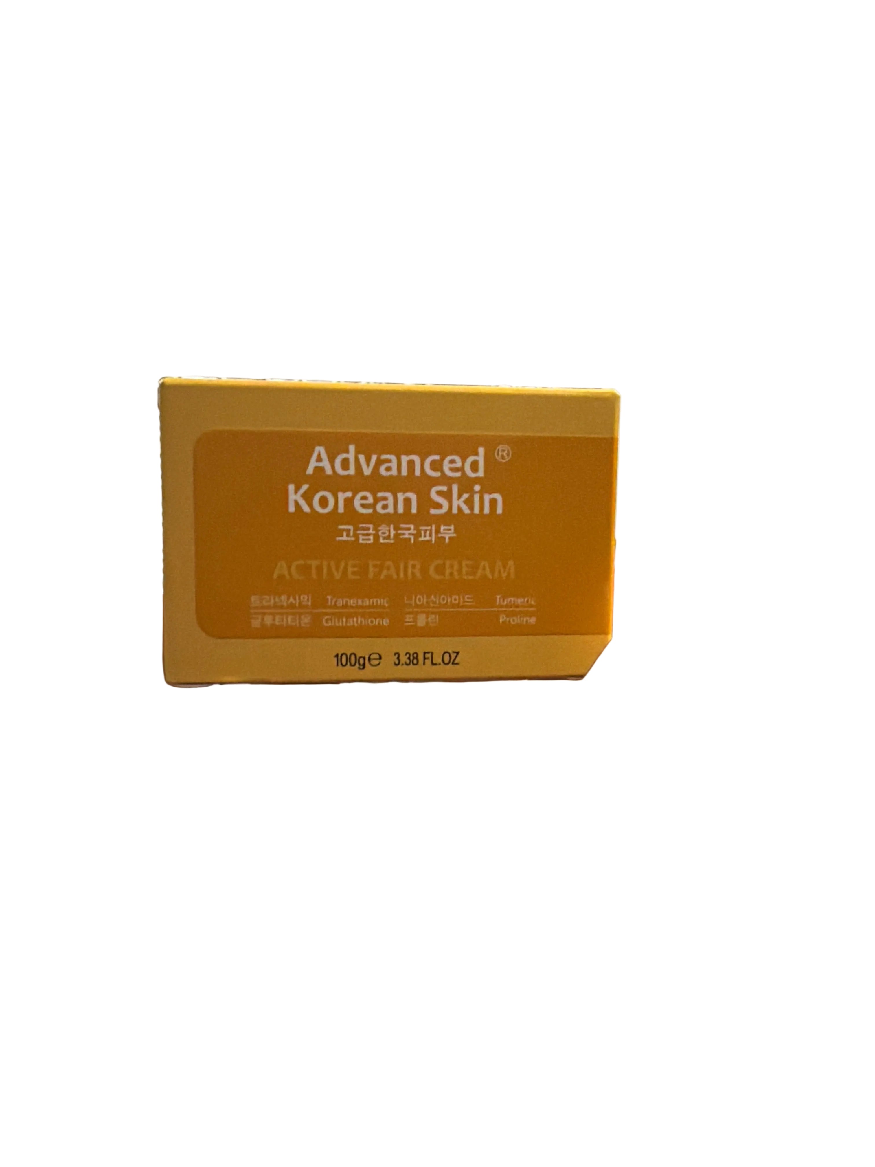 Advanced Korean skin active fair cream