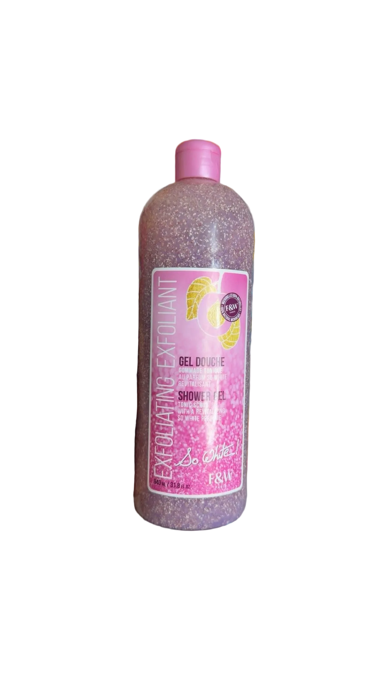 Exfoliating exfoliant shower gel