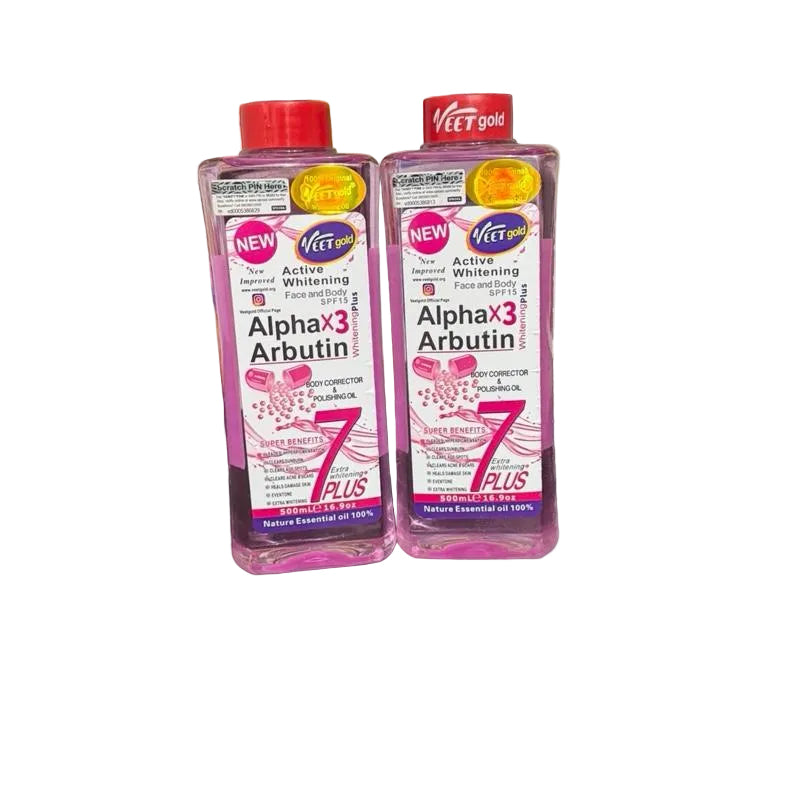 Alphax3 Arbutin whitening plus Oil Body Care Cosmetic