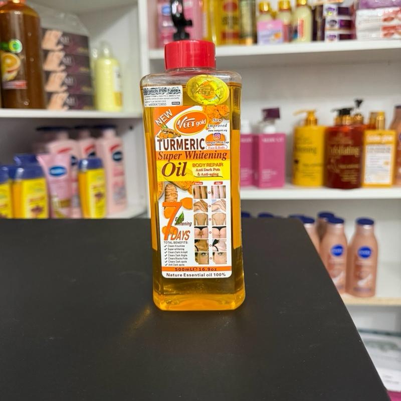 Turmeric super whitening oil