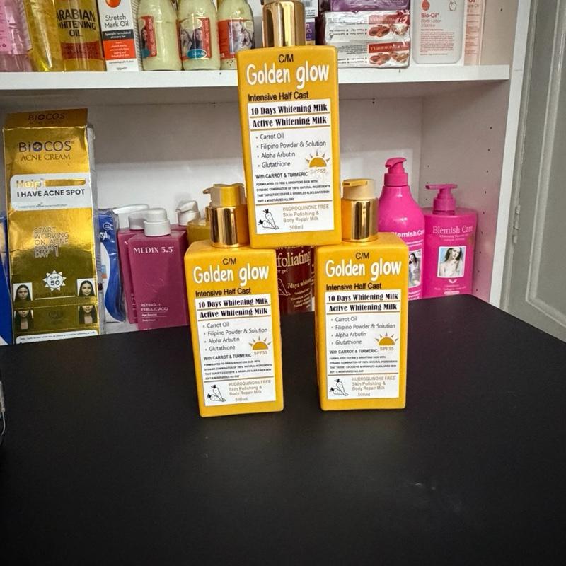 Golden glow Intensive Half Cast 10 Days Whitening Milk