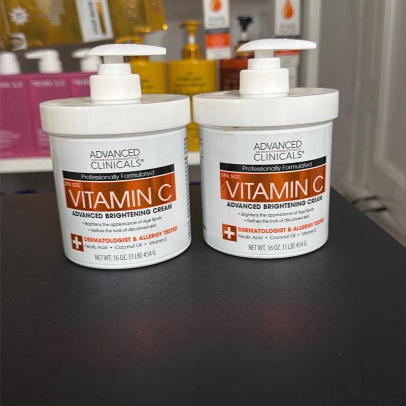 ADVANCED CLINICALS Professionally Formulated SPA SIZE VITAMIN Moisturizer Body Care