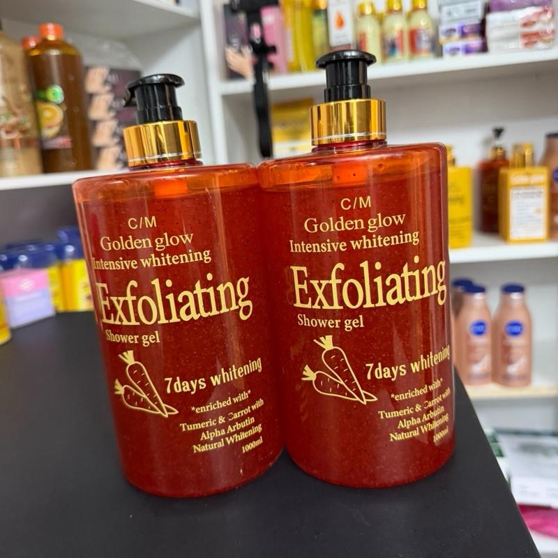 C/M Golden glow Intensive whitening Exfoliating  Body Care Cleansing Skin Repair