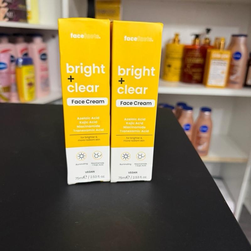 Face facts bright and clear face cream