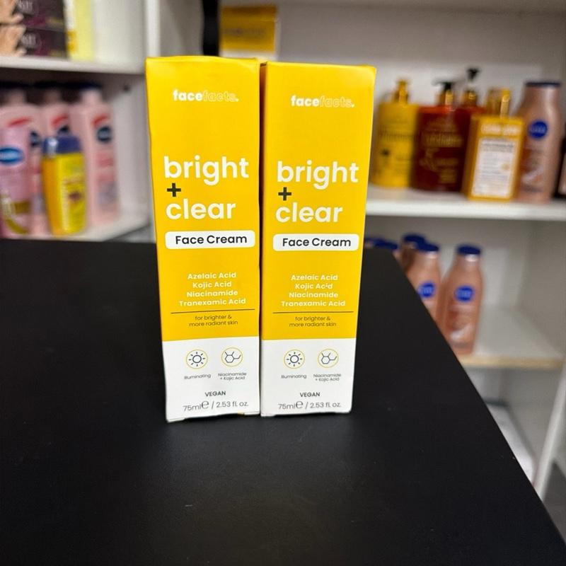Face facts bright and clear face cream