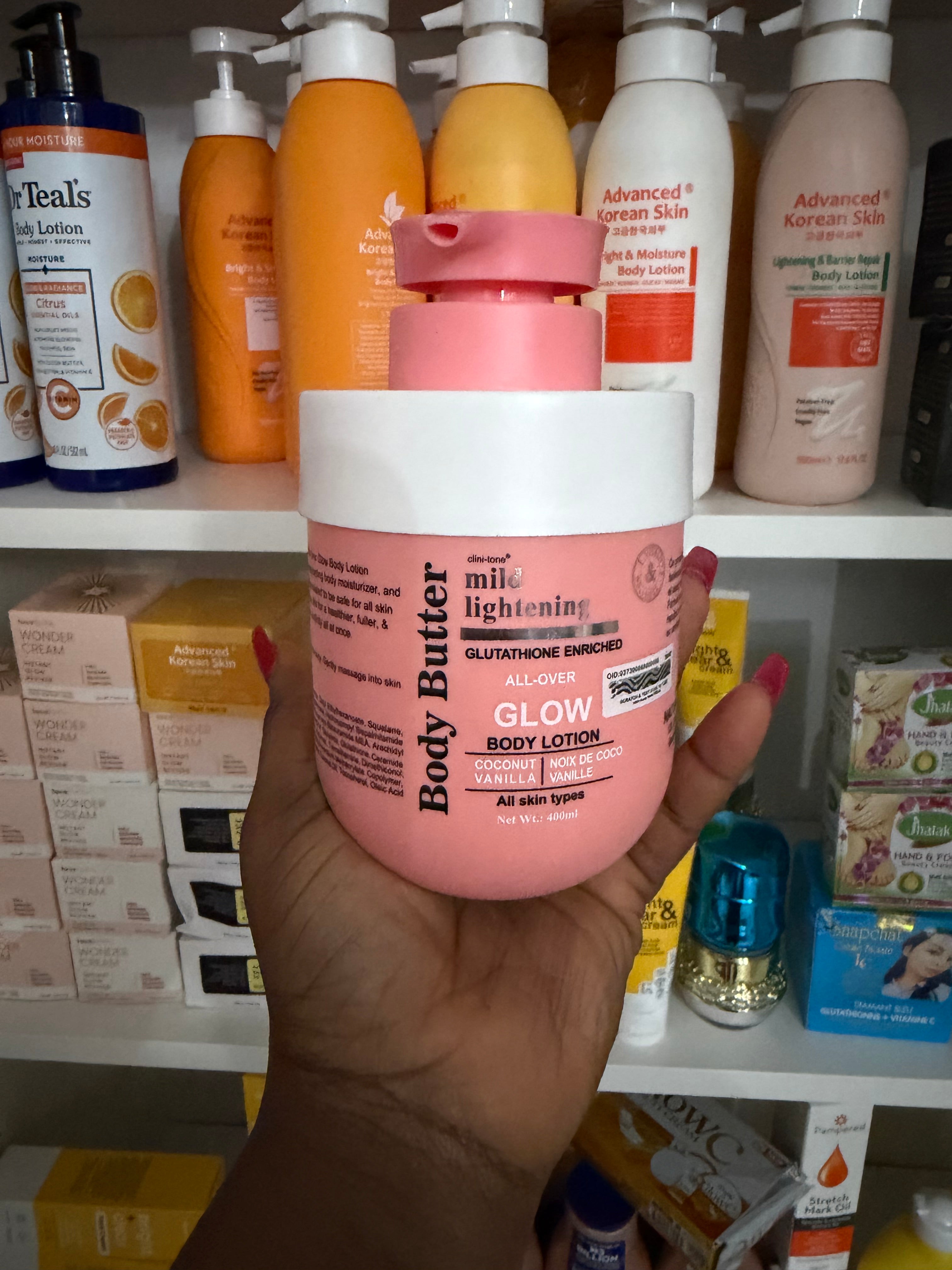 Body butter lotion
