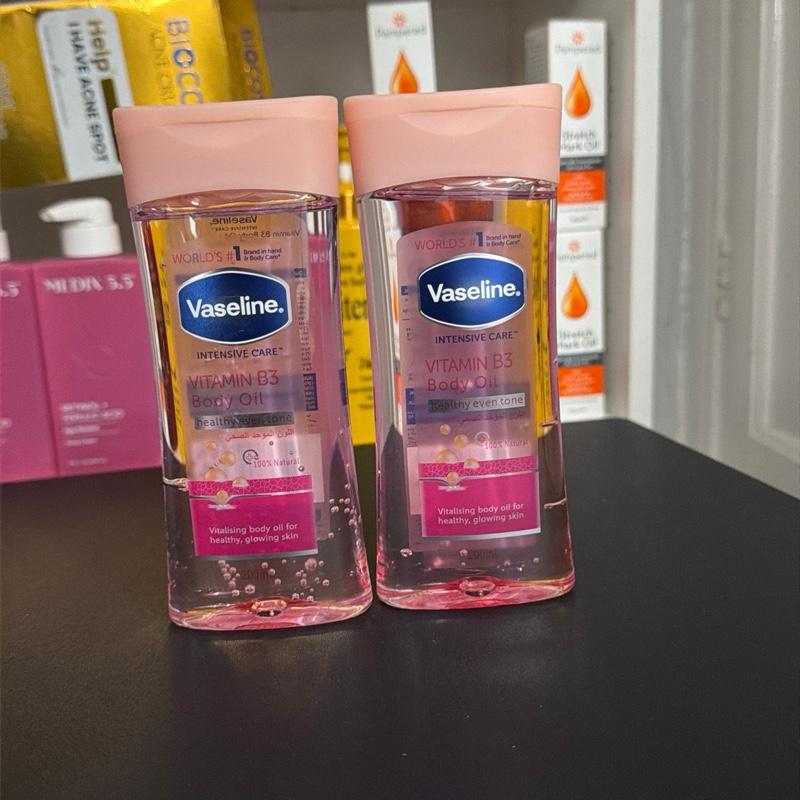 X1 Vaseline. INTENSIVE CARE* VITAMIN B3 Body  Oil healthy even tone Moisturizing Moisturizer Hydrating