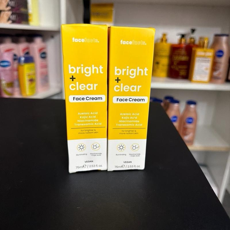 Face facts bright and clear face cream