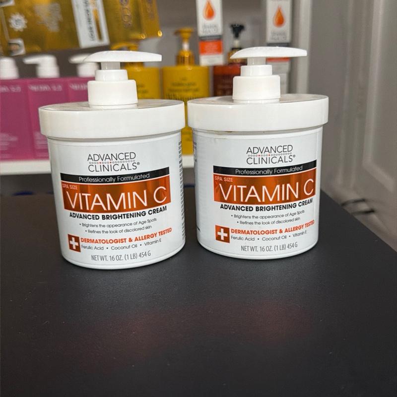 ADVANCED CLINICALS Professionally Formulated SPA SIZE VITAMIN Moisturizer Body Care