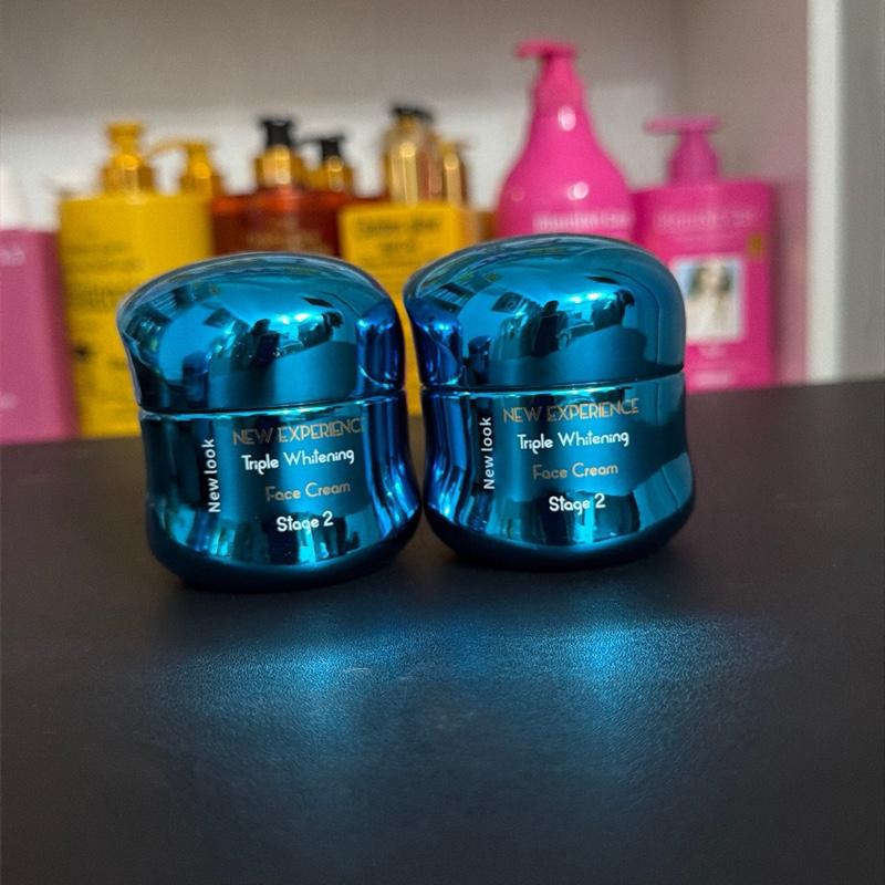 X1  New experience triple whitening face cream