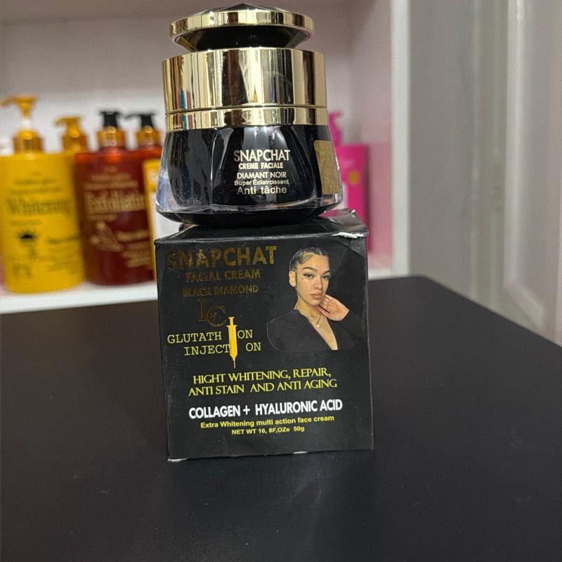 Snapchat face cream