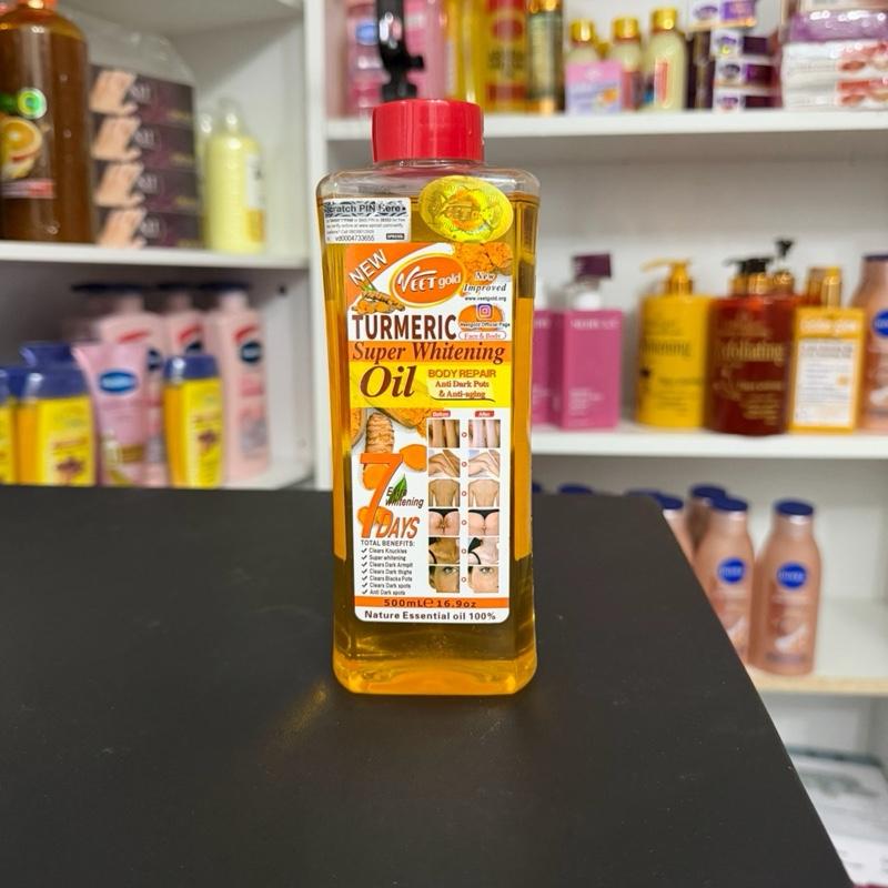 Turmeric super whitening oil