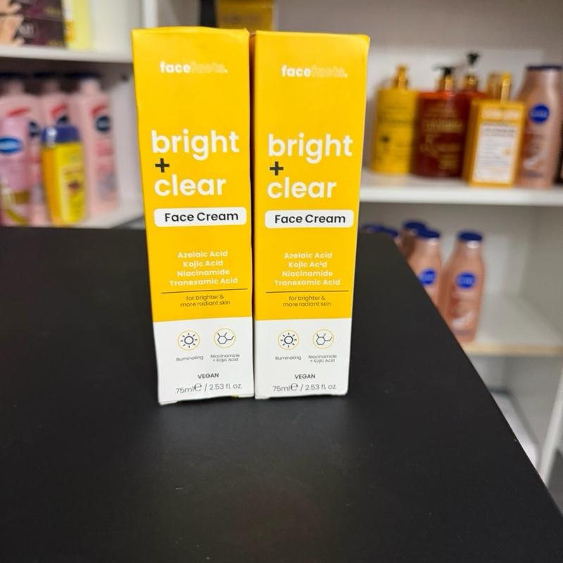 Face facts bright and clear face cream