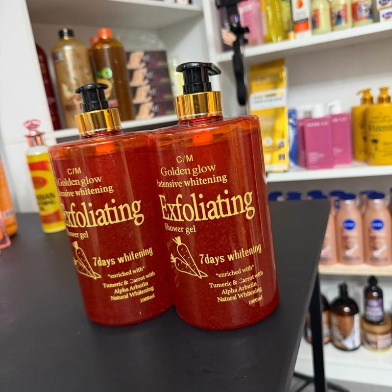 C/M Golden glow Intensive whitening Exfoliating  Body Care Cleansing Skin Repair