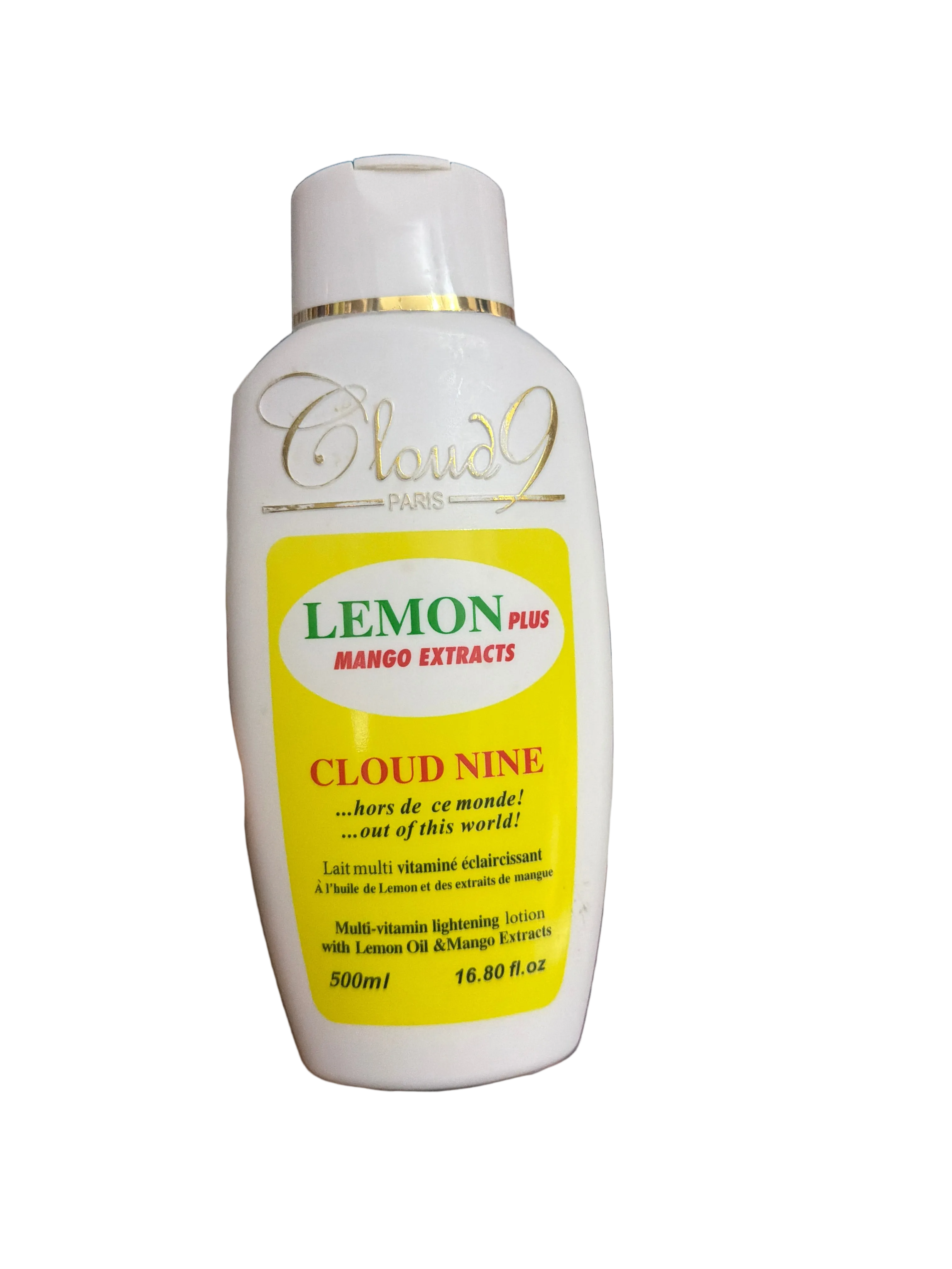 Cloud 9 lemon plus mango extracts
