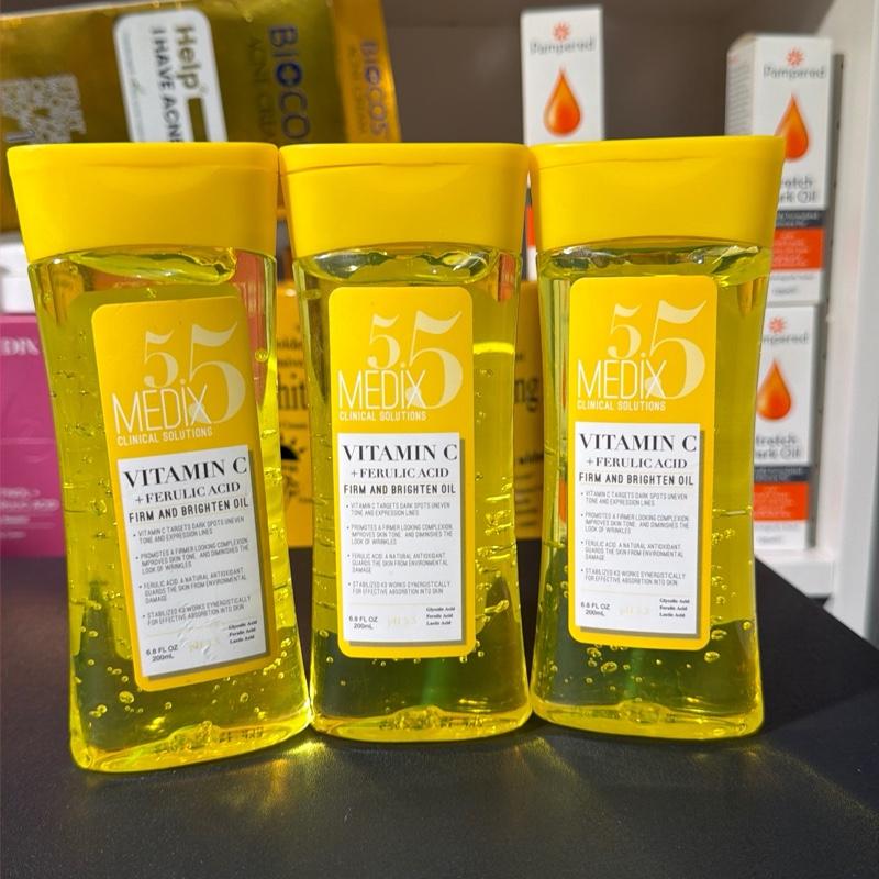 X1 MEDIX 5.5 VITAMIN C + FERULIC ACID FIRM AND BRIGHTEN OIL  Serums Daily