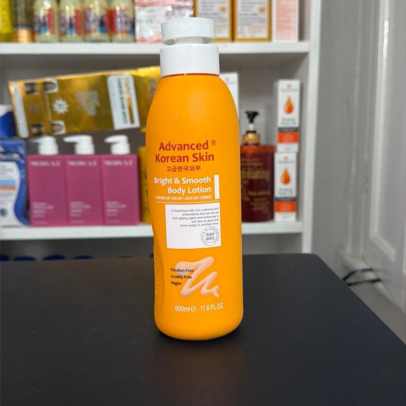 Advanced Korean skin body lotion