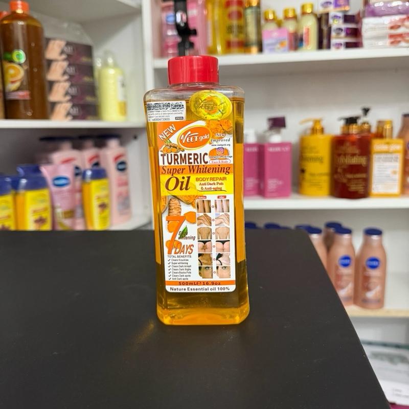 Turmeric super whitening oil