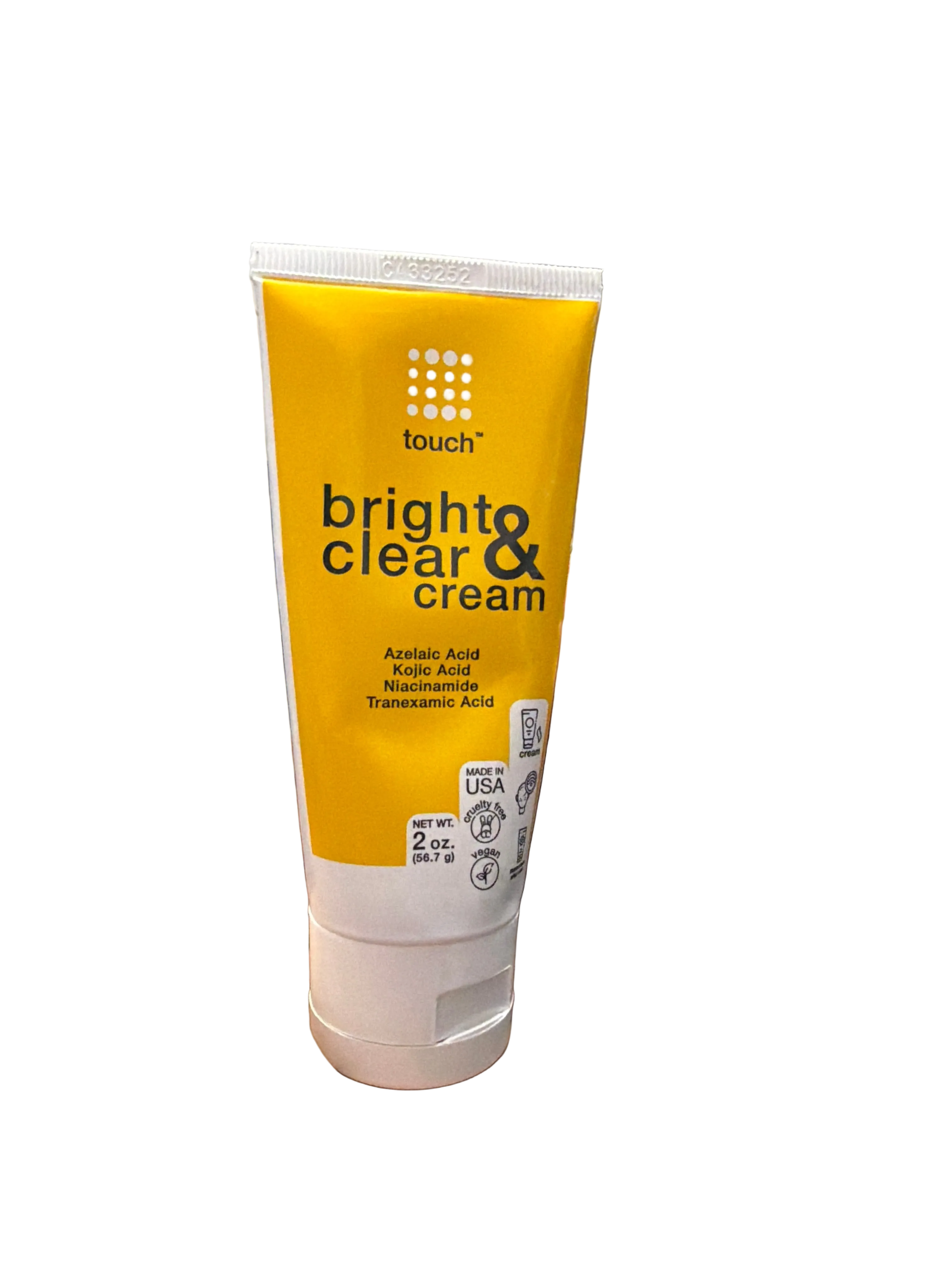 Touch bright &clear cream