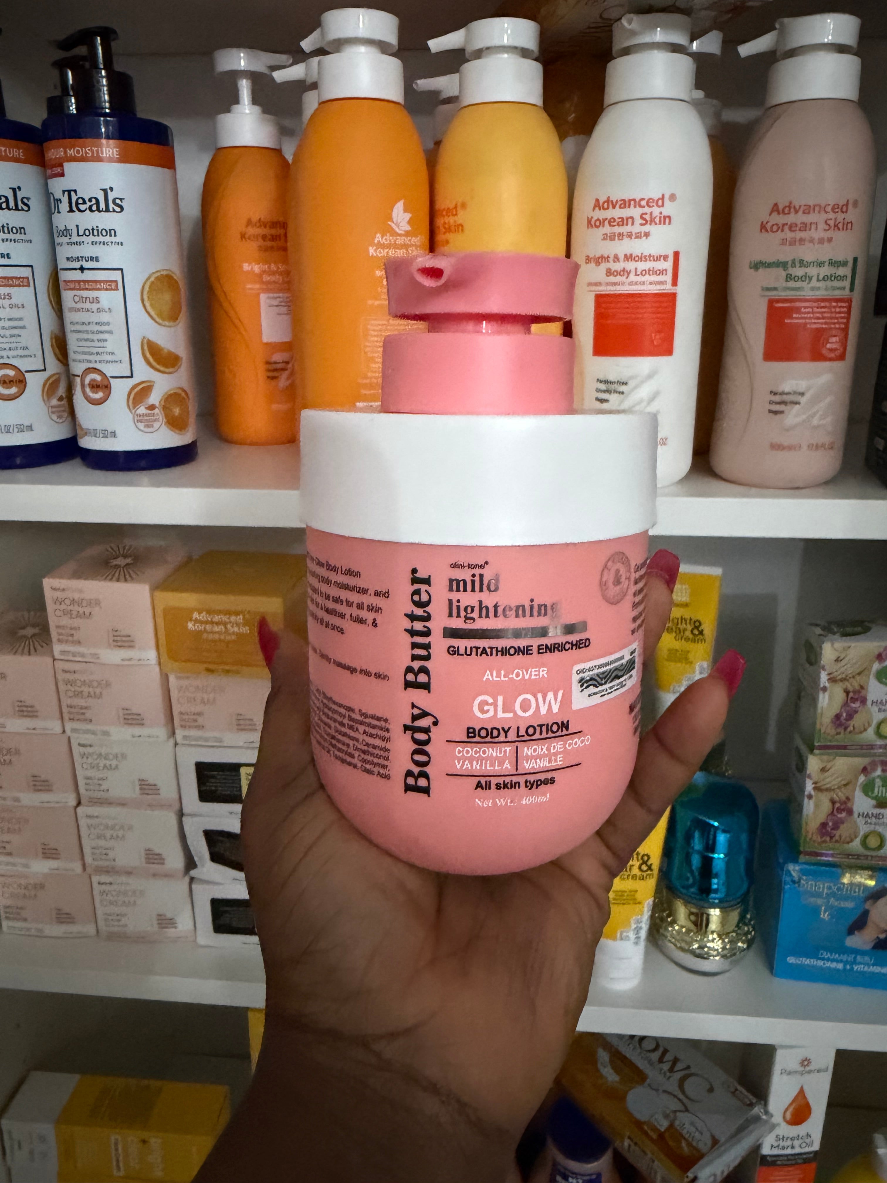 Body butter lotion