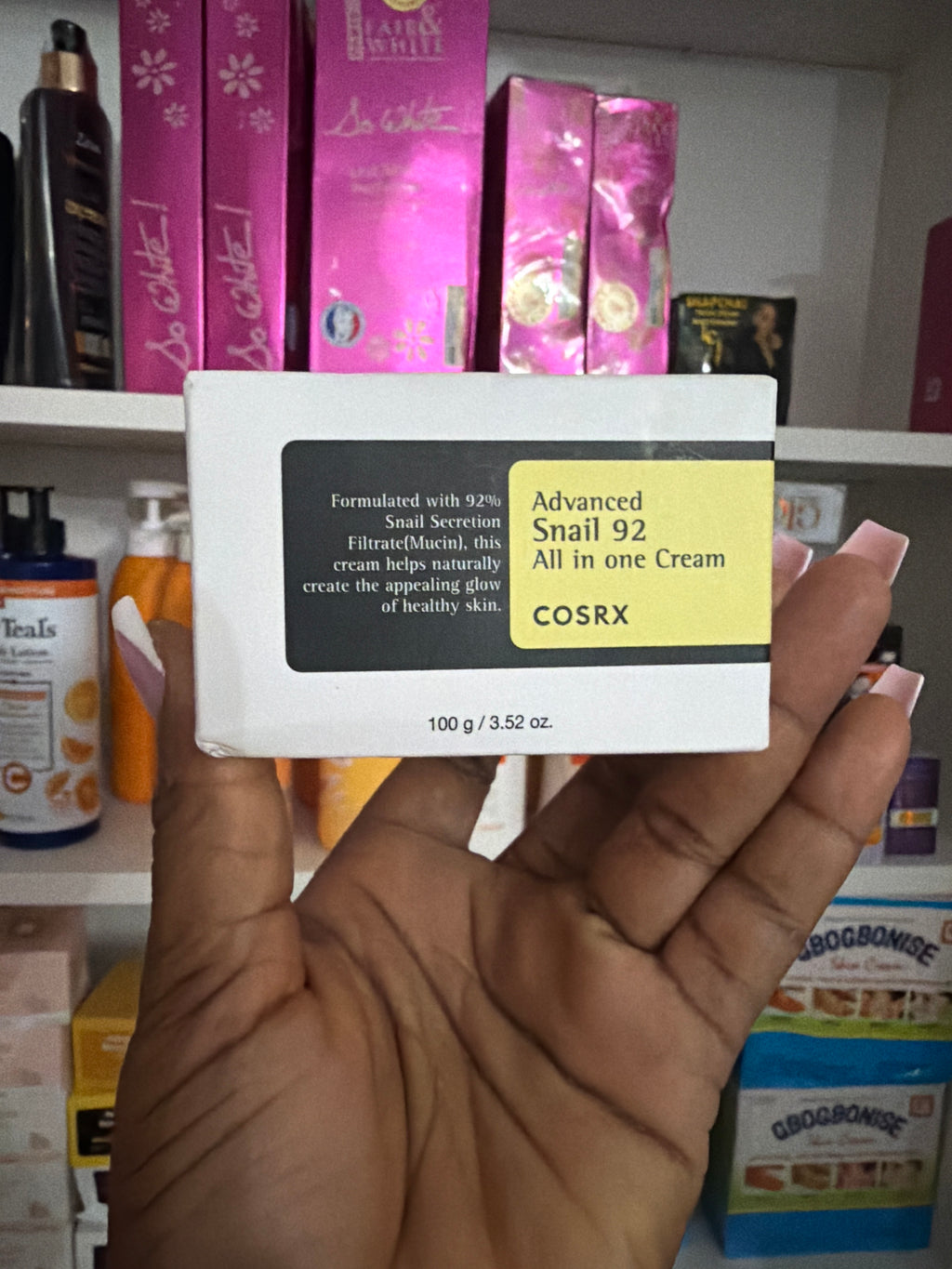 Advanced snail 92 All in one cream codex