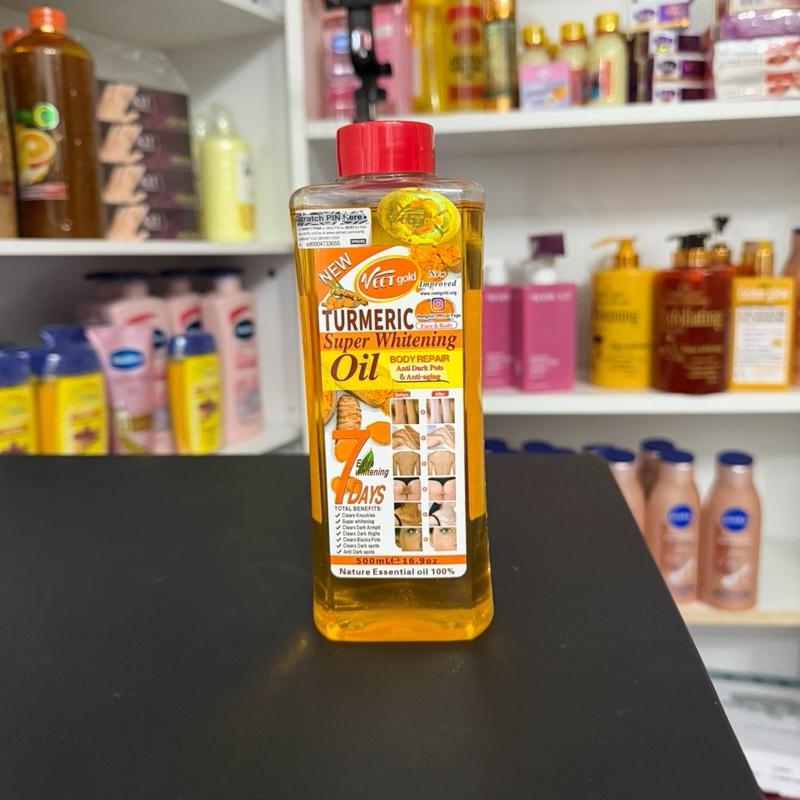 Turmeric super whitening oil