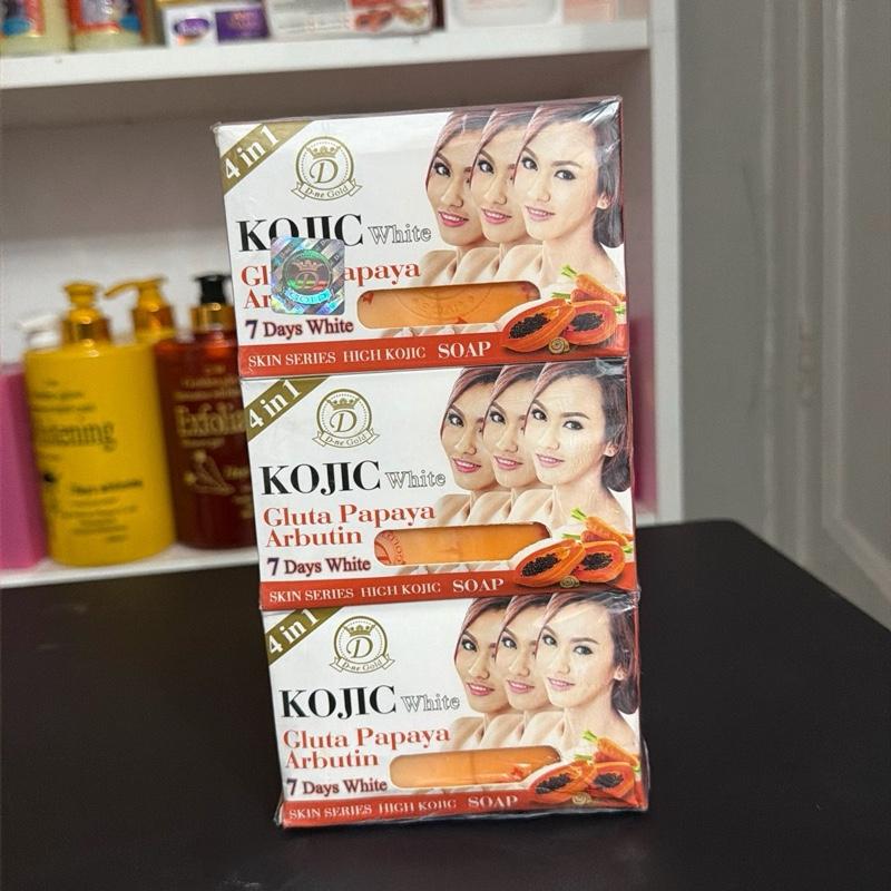 Kojic White Gluta Papaya Arbutin Soap Body Care Body Wash Skin Repair
