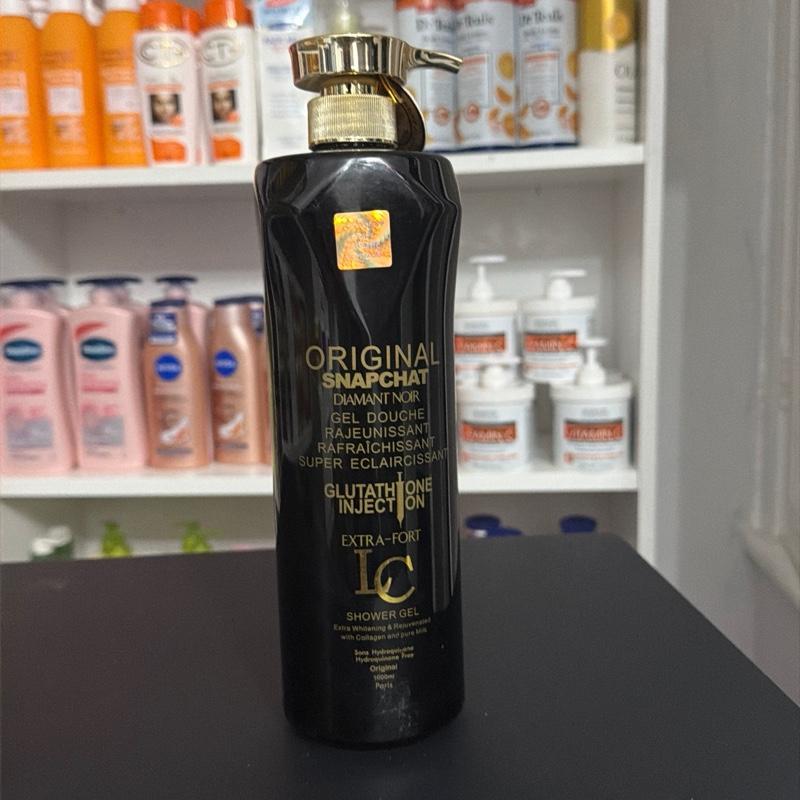 Snapchat shower gel