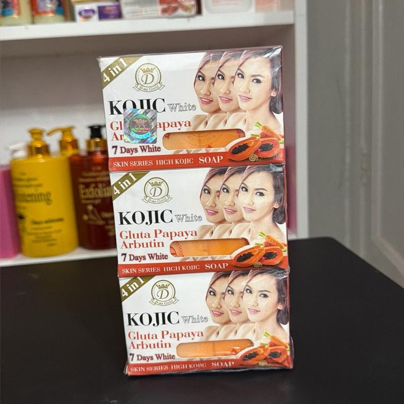 Kojic White Gluta Papaya Arbutin Soap Body Care Body Wash Skin Repair