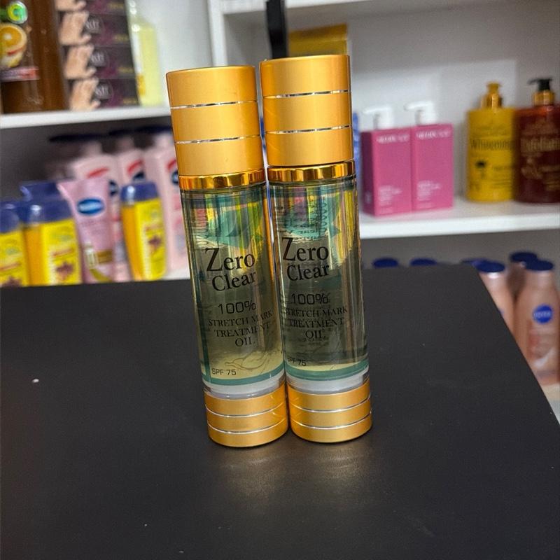 Zero clear 100% stretch mark oil