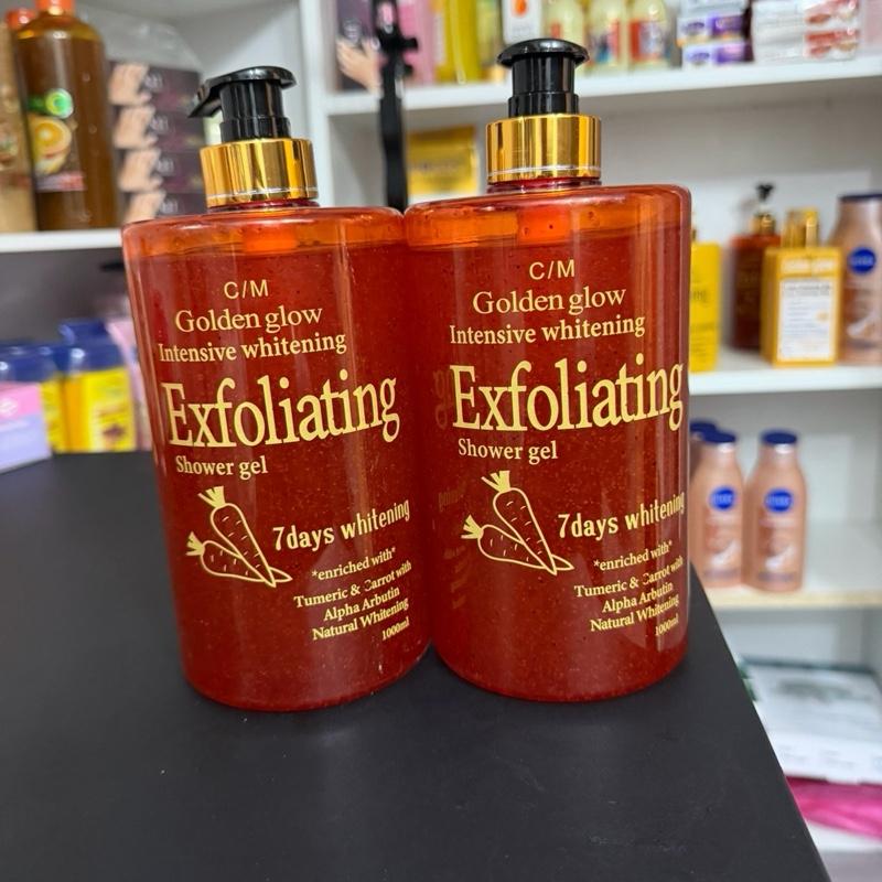 C/M Golden glow Intensive whitening Exfoliating  Body Care Cleansing Skin Repair