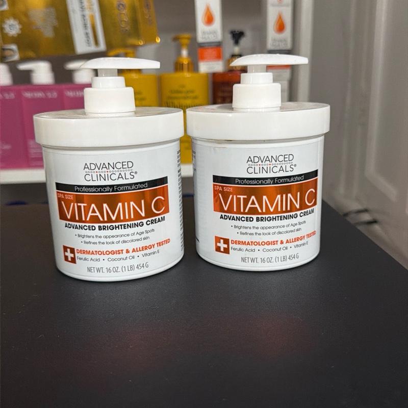 ADVANCED CLINICALS Professionally Formulated SPA SIZE VITAMIN Moisturizer Body Care
