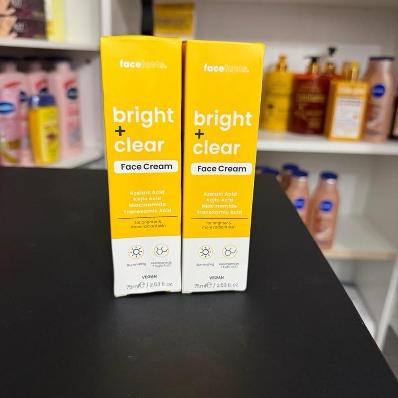 Face facts bright and clear face cream