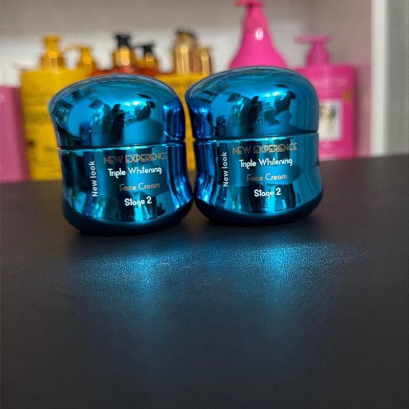 X1  New experience triple whitening face cream