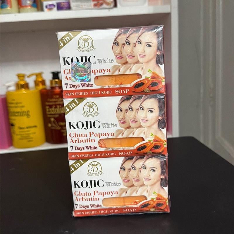 Kojic White Gluta Papaya Arbutin Soap Body Care Body Wash Skin Repair