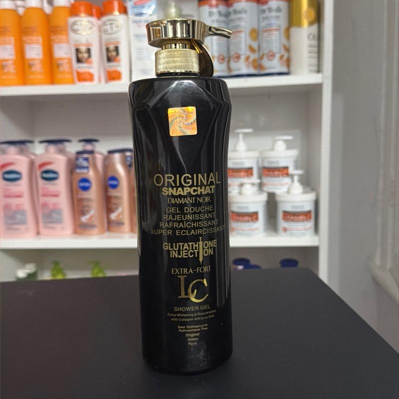 Snapchat shower gel